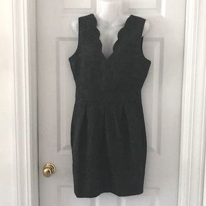 Venus dress in hunter green